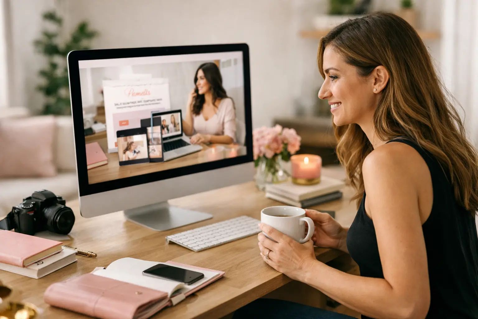 How a Showit Sales Page Template Drives Sales