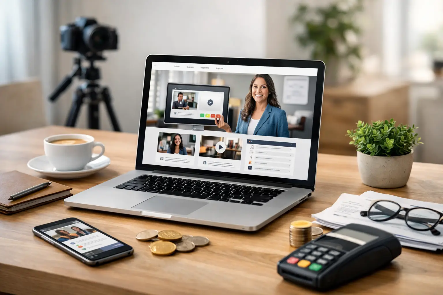 Website Template for Course Creators That Sells